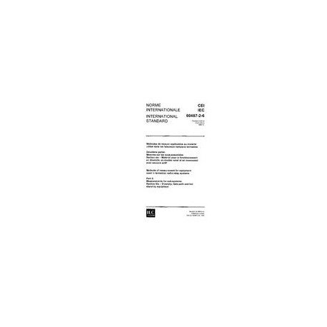 IEC 60487-2-6 Ed. 1.0 b:1984