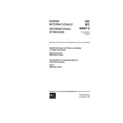 IEC 60667-2 Ed. 1.0 b:1982