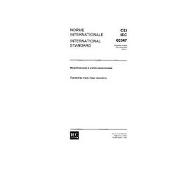 IEC 60347 Ed. 2.0 b:1982
