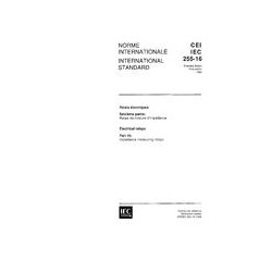 IEC 60255-16 Ed. 1.0 b:1982