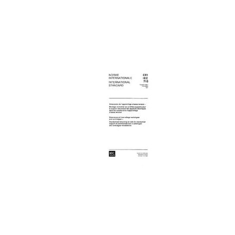 IEC 60715 Ed. 1.0 b:1981