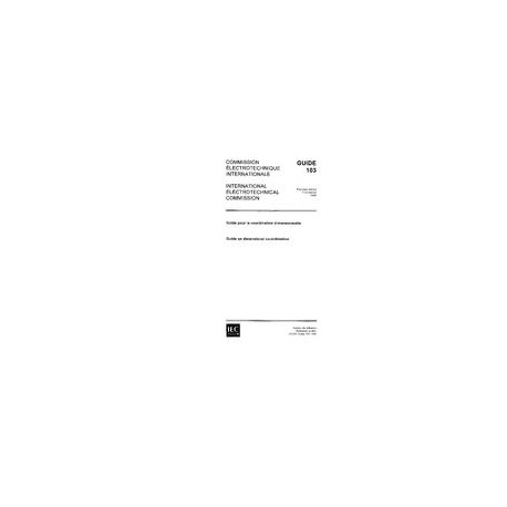 IEC GUIDE 103 Ed. 1.0 b:1980
