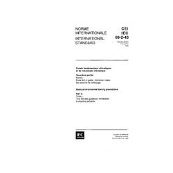 IEC 60068-2-45 Ed. 1.0 b:1980