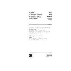 IEC 60169-12 Ed. 1.0 b:1979
