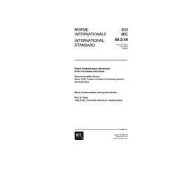 IEC 60068-2-40 Ed. 1.0 b:1976