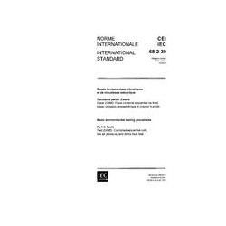 IEC 60068-2-39 Ed. 1.0 b:1976