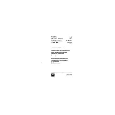 IEC 60235-2D Ed. 1.0 b:1976