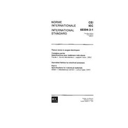 IEC 60394-3-1 Ed. 1.0 b:1976
