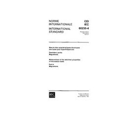 IEC 60235-4 Ed. 1.0 b:1972