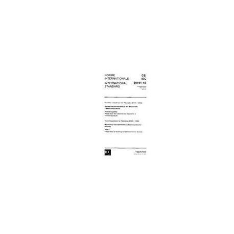 IEC 60191-1B Ed. 1.0 b:1970