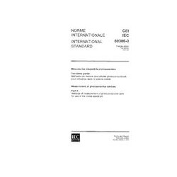 IEC 60306-3 Ed. 1.0 b:1970