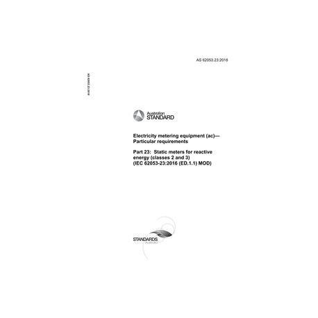 AS 62053.23:2018