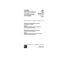 IEC 60151-21 Ed. 1.0 b:1969