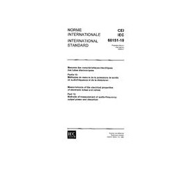 IEC 60151-10 Ed. 1.0 b:1966