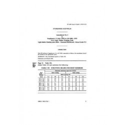 AS 1684 SUPP 13-1975 AMDT 2 [ Superseded ]