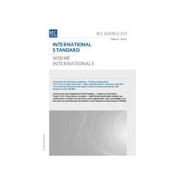 IEC 61076-2-113 Ed. 1.0 b:2017