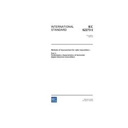 IEC 62273-1 Ed. 1.0 en:2007