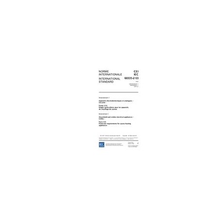 IEC 60335-2-53 Amd.1 Ed. 3.0 b:2007