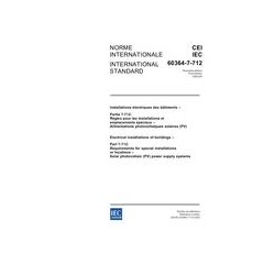 IEC 60364-7-712 Ed. 1.0 b:2002