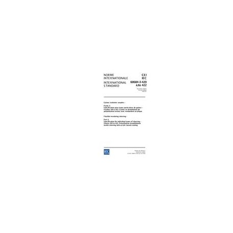 IEC 60684-3-420 Ed. 2.0 b:2002