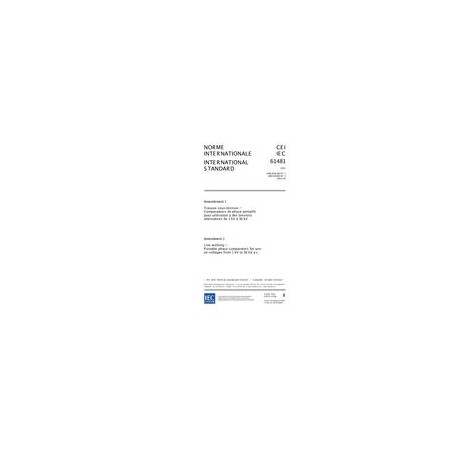 IEC 61481 Amd.1 Ed. 1.0 b:2002