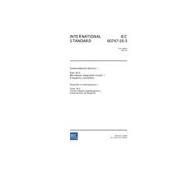 IEC 60747-16-3 Ed. 1.0 en:2002