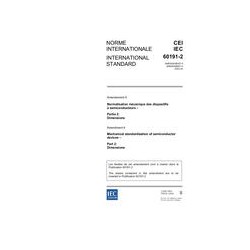 IEC 60191-2 Amd.6 Ed. 1.0 b:2002