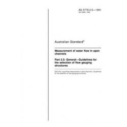 AS 3778.2.5-1991 [ Superseded ]
