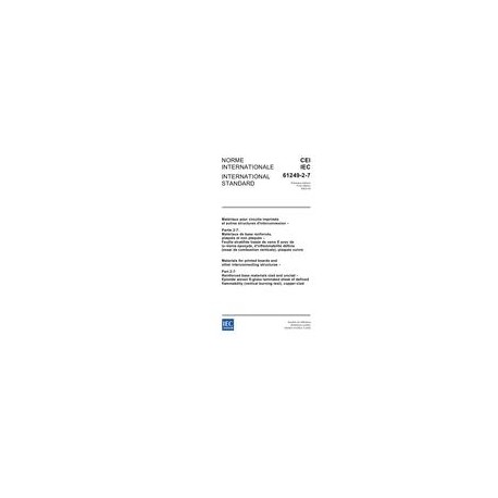 IEC 61249-2-7 Ed. 1.0 b:2002