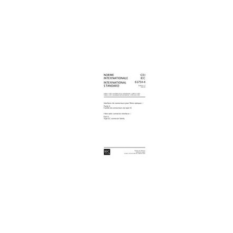 IEC 61754-4 Ed. 1.2 b:2002