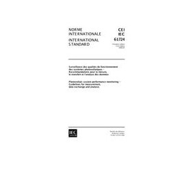 IEC 61724 Ed. 1.0 b:1998