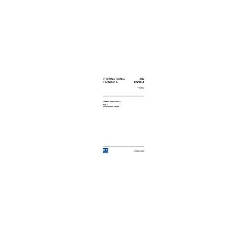 IEC 62298-3 Ed. 1.0 en:2005