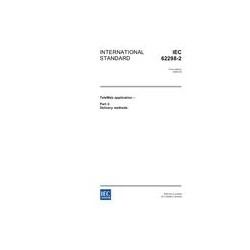 IEC 62298-2 Ed. 1.0 en:2005