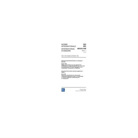 IEC 60335-2-89 Ed. 1.1 b:2005