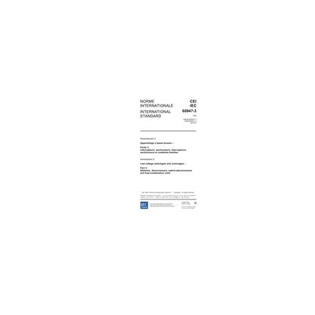 IEC 60947-3 Amd.2 Ed. 2.0 b:2005