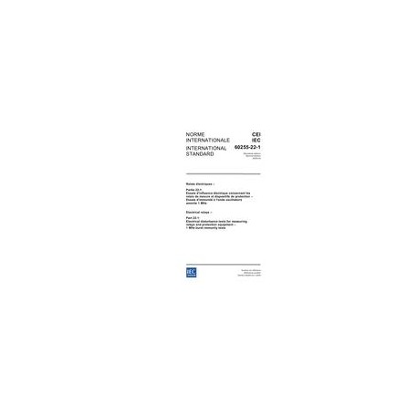 IEC 60255-22-1 Ed. 2.0 b:2005