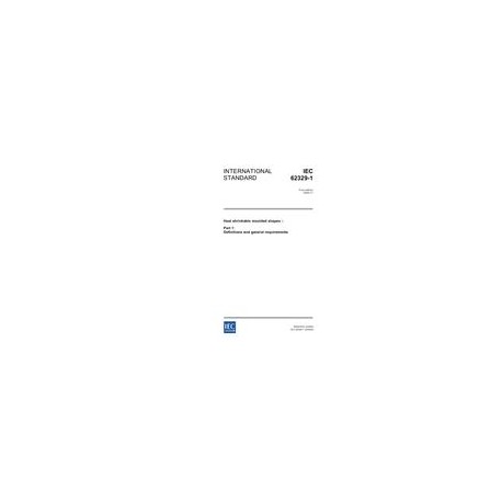 IEC 62329-1 Ed. 1.0 en:2005