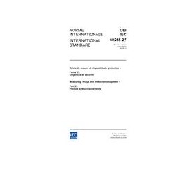 IEC 60255-27 Ed. 1.0 b:2005