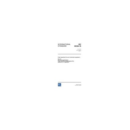 IEC 60384-16 Ed. 2.0 en:2005