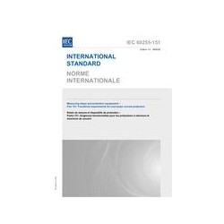 IEC 60255-151 Ed. 1.0 b:2009