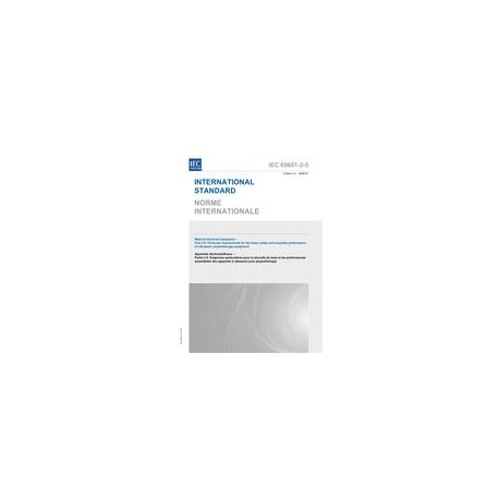 IEC 60601-2-5 Ed. 3.0 b:2009