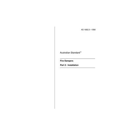 AS 1682.2-1990 [ Available Superseded ]