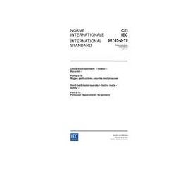 IEC 60745-2-19 Ed. 1.0 b:2005