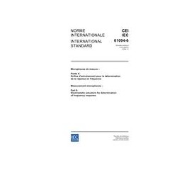 IEC 61094-6 Ed. 1.0 b:2004