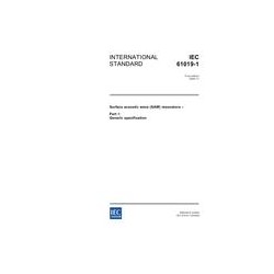 IEC 61019-1 Ed. 1.0 en:2004