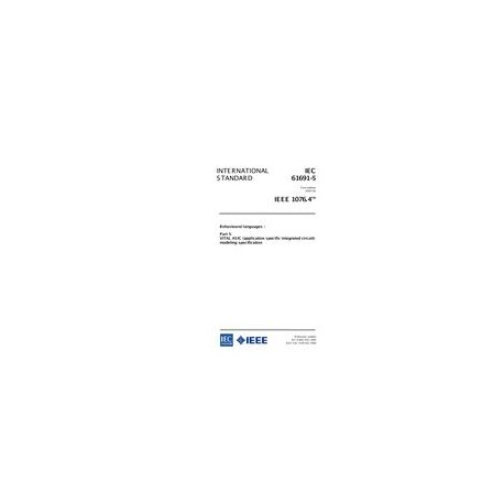 IEC 61691-5 Ed. 1.0 en:2004