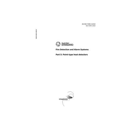 AS ISO 7240.5:2018