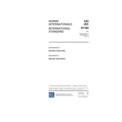 IEC 61184 Amd.2 Ed. 2.0 b:2004