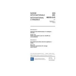 IEC 60335-2-21 Amd.1 Ed. 5.0 b:2004