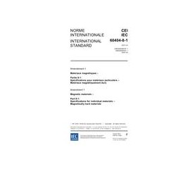 IEC 60404-8-1 Amd.1 Ed. 2.0 b:2004